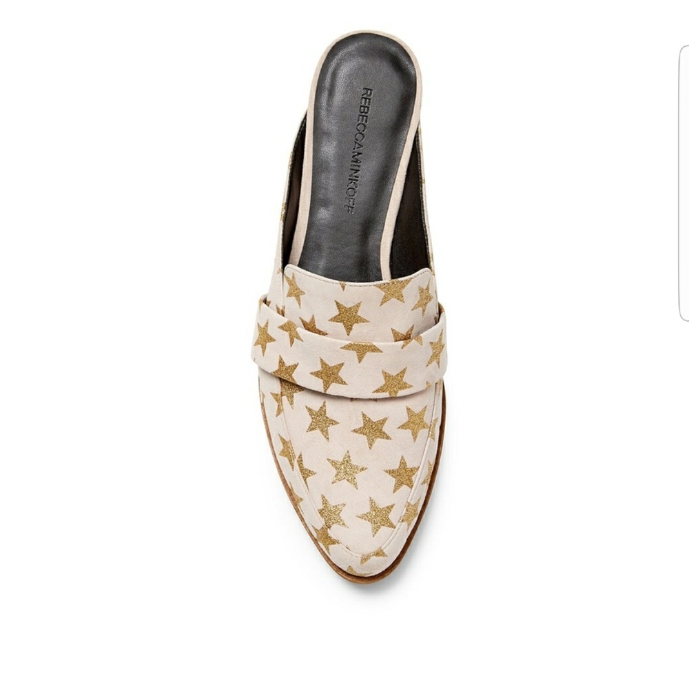 Mika Slide Mule blush gold stars